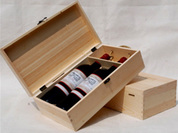 山东红酒木箱