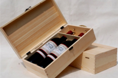 山东红酒木箱